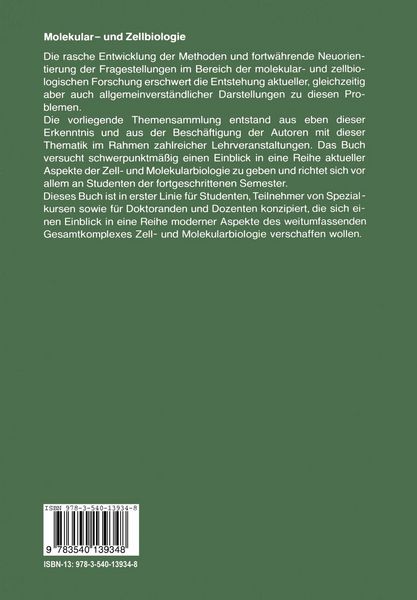 Produktbild: Molekular- und Zellbiologie