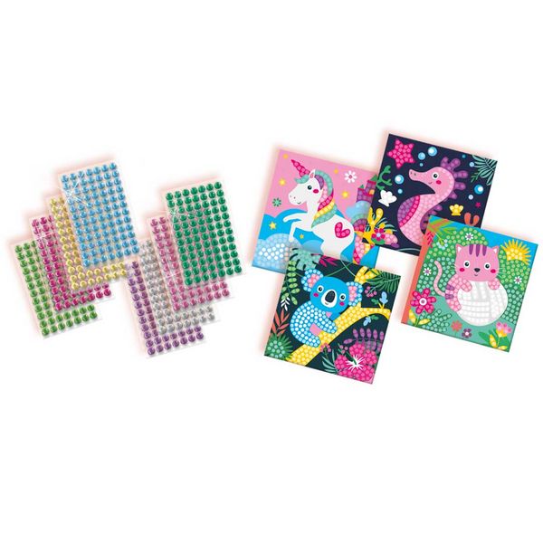 Produktbild: Diamanten Mosaike - Fr&ouml;hliche Tiere