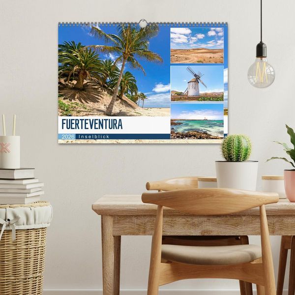 Produktbild: FUERTEVENTURA - Inselblick (Wandkalender 2026 DIN A3 quer), CALVENDO Monatskalender