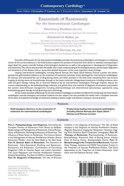 Produktbild: Essentials of Restenosis