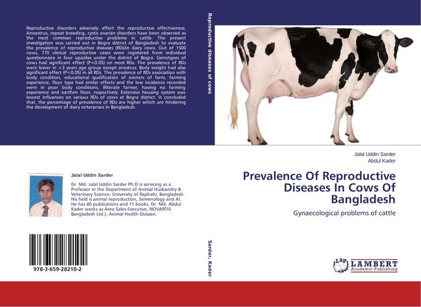 Produktbild: Prevalence Of Reproductive Diseases In Cows Of Bangladesh