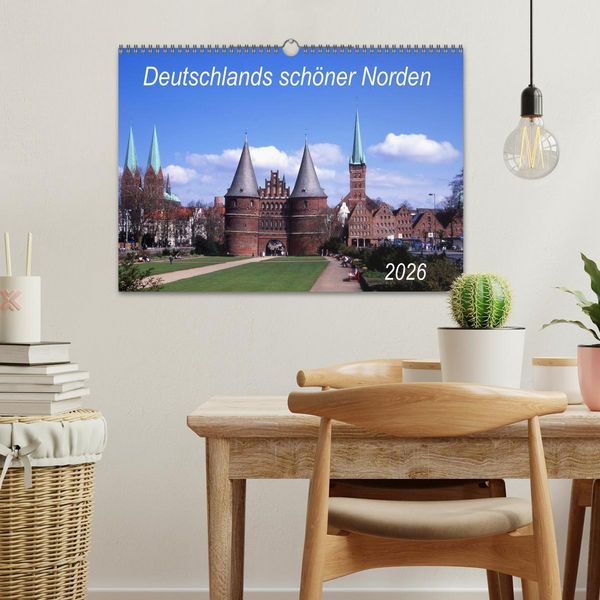 Produktbild: Deutschlands sch&ouml;ner Norden (Wandkalender 2026 DIN A3 quer), CALVENDO Monatskalender