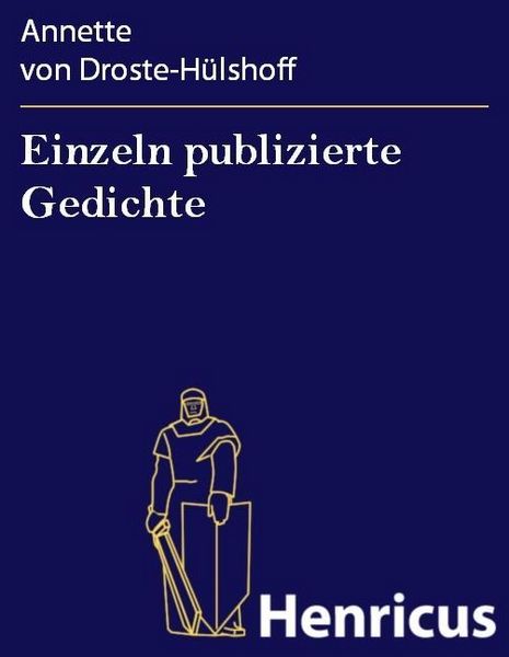Produktbild: Einzeln publizierte Gedichte