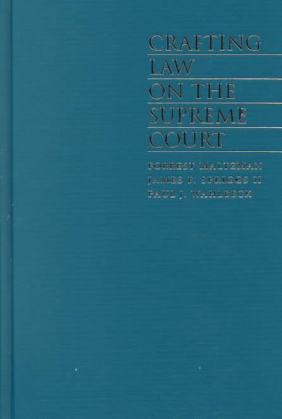 Produktbild: Crafting Law on the Supreme Court