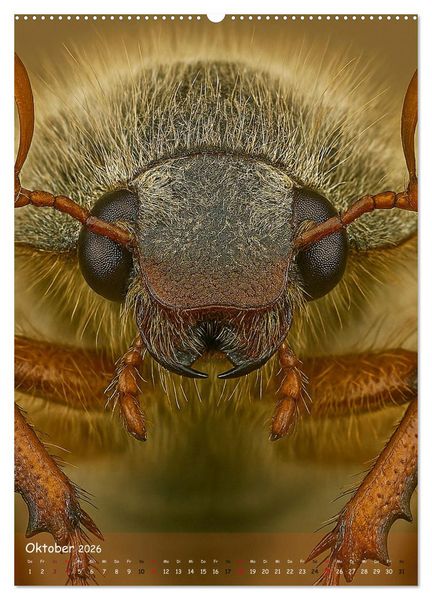 Produktbild: Makromonster - Sch&ouml;nheit im Detail (hochwertiger Premium Wandkalender 2026 DIN A2 hoch), Kunstdruck in Hochglanz