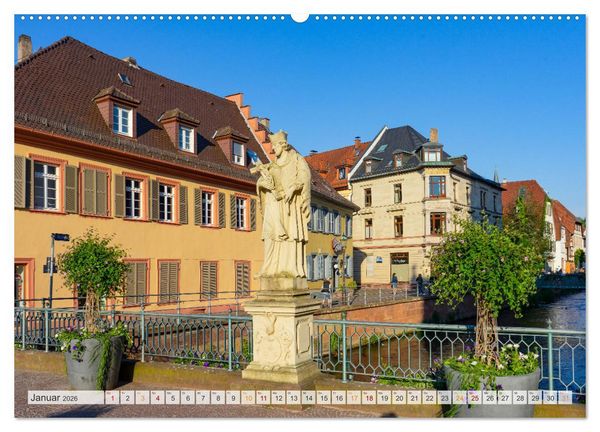 Produktbild: Ettlingen Impressionen (Wandkalender 2026 DIN A2 quer), CALVENDO Monatskalender