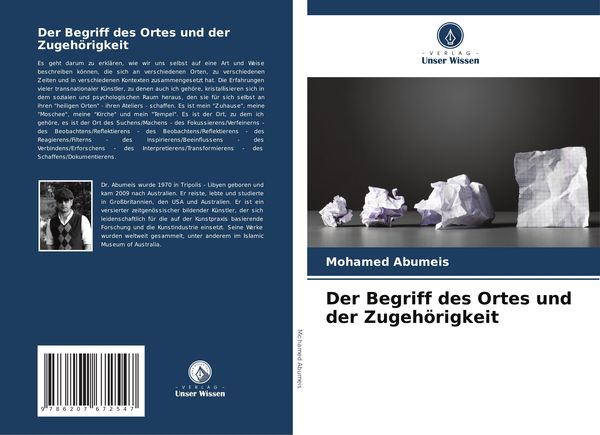 Produktbild: Der Begriff des Ortes und der Zugeh&ouml;rigkeit