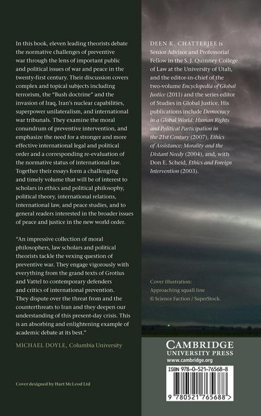 Produktbild: The Ethics of Preventive War