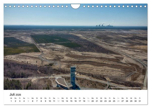 Produktbild: Die Lausitz - Region im Wandel (Wandkalender 2026 DIN A4 quer), CALVENDO Monatskalender