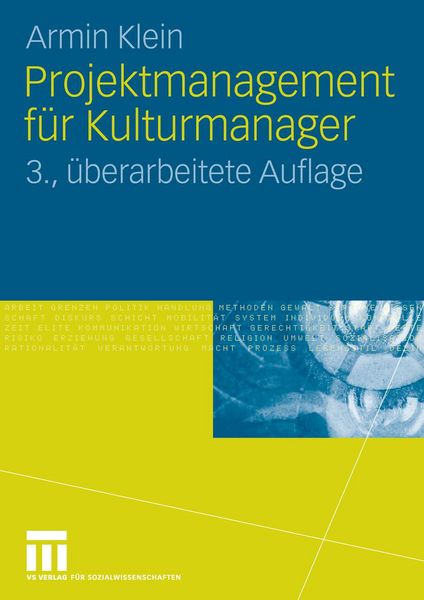 Produktbild: Projektmanagement f&uuml;r Kulturmanager