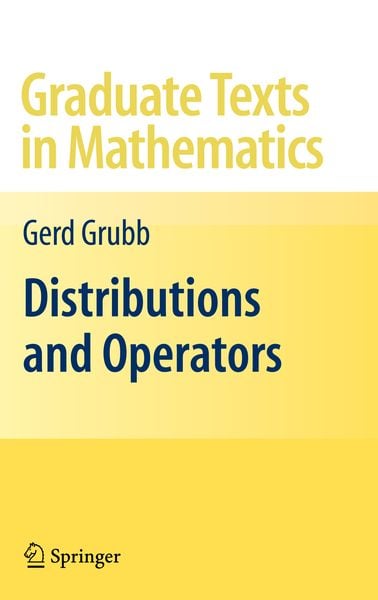 Produktbild: Distributions and Operators