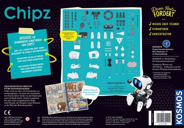 Produktbild: Chipz - Dein intelligenter Roboter