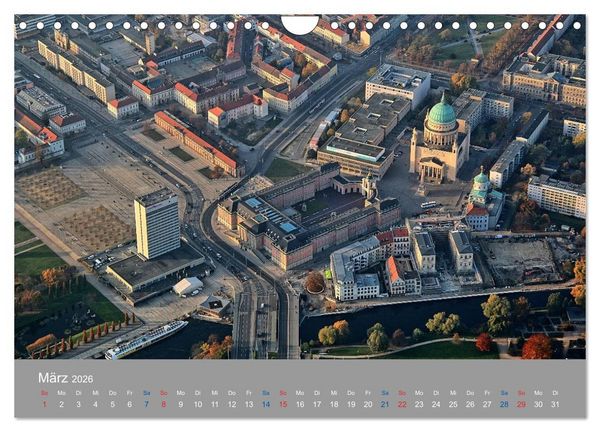 Produktbild: Potsdam von Oben (Wandkalender 2026 DIN A4 quer), CALVENDO Monatskalender