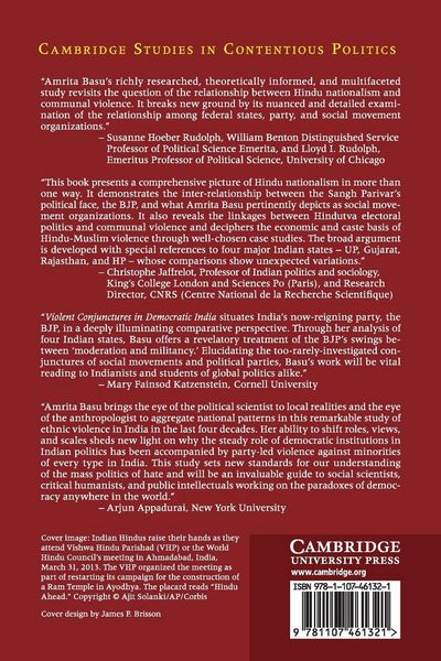Produktbild: Violent Conjunctures in Democratic India