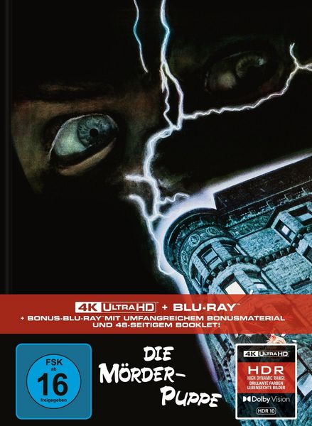 Produktbild: Chucky &ndash; Die M&ouml;rderpuppe - Limitiertes Mediabook (4K Ultra HD + Blu-ray + Bonus-Blu-ray) &ndash; Cover B