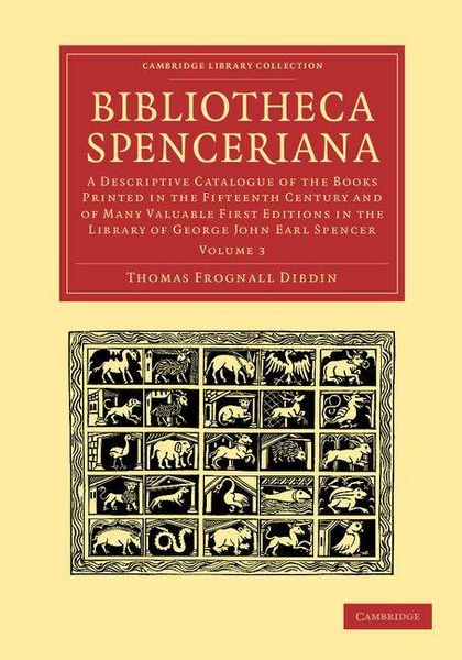 Produktbild: Bibliotheca Spenceriana - Volume 3