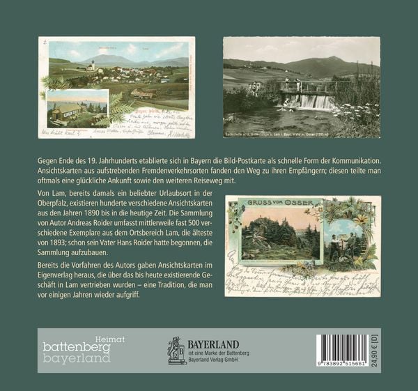 Produktbild: Frejas en da Lam. Der Markt Lam in historischen Ansichtskarten ab 1893