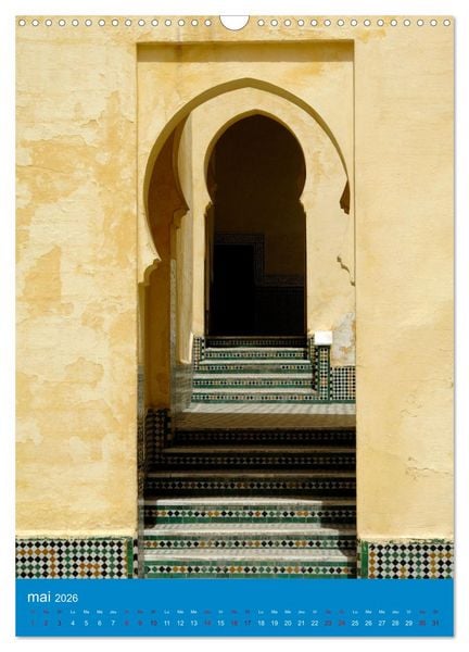 Produktbild: Portes Orientales (Calendrier mural 2026 DIN A3 horizontal), CALVENDO calendrier mensuel
