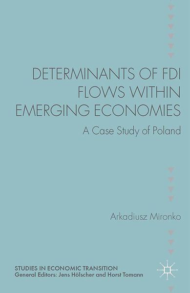 Produktbild: Determinants of FDI Flows within Emerging Economies