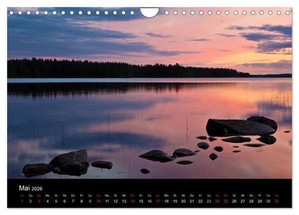 Produktbild: Lichter des Nordens (Wandkalender 2026 DIN A4 quer), CALVENDO Monatskalender