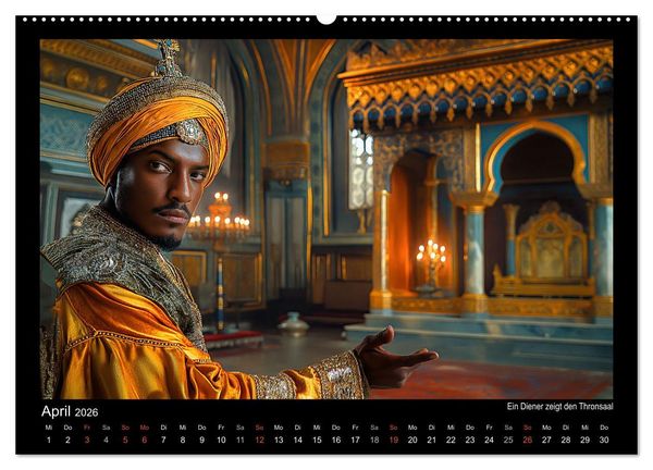 Produktbild: Im Palast des Sultans (Wandkalender 2026 DIN A2 quer), CALVENDO Monatskalender