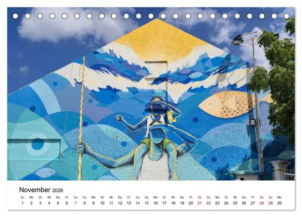 Produktbild: Willemstad - Die bunte Seite von Cura&ccedil;ao (Tischkalender 2026 DIN A5 quer), CALVENDO Monatskalender