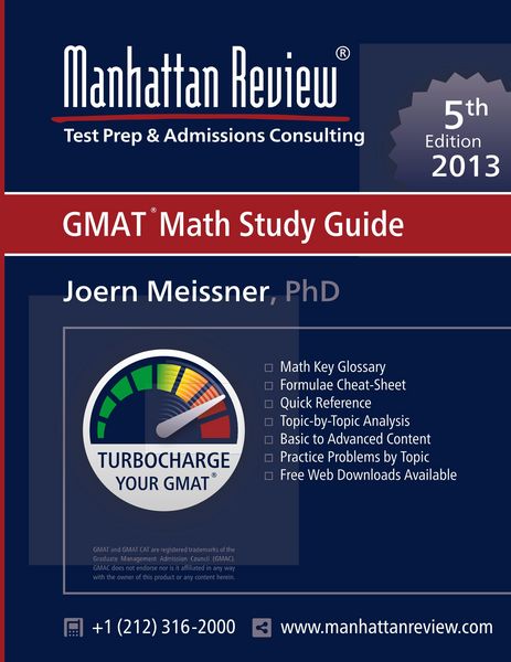 Produktbild: Manhattan Review GMAT Math Study Guide [5th Edition]