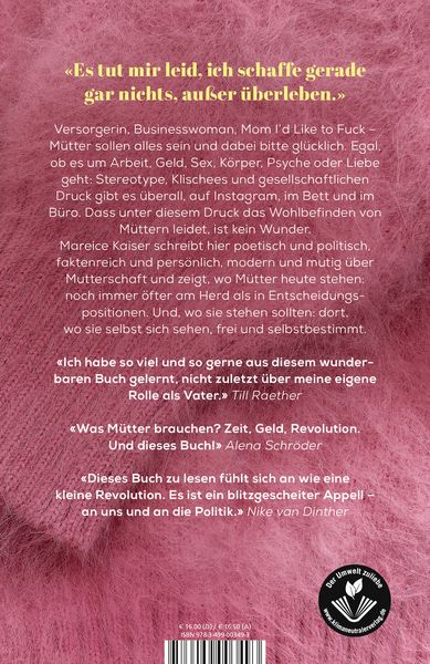 Produktbild: Das Unwohlsein der modernen Mutter