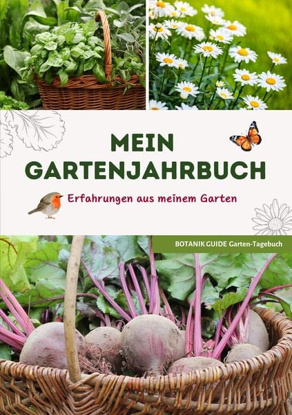 Produktbild: Botanik Guide Gartentagebuch