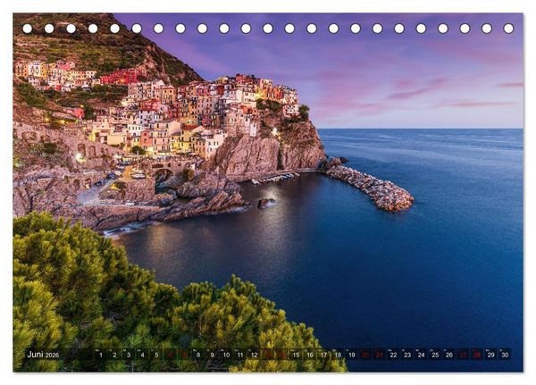 Produktbild: Bella Italia - Berge und Meer (Tischkalender 2026 DIN A5 quer), CALVENDO Monatskalender