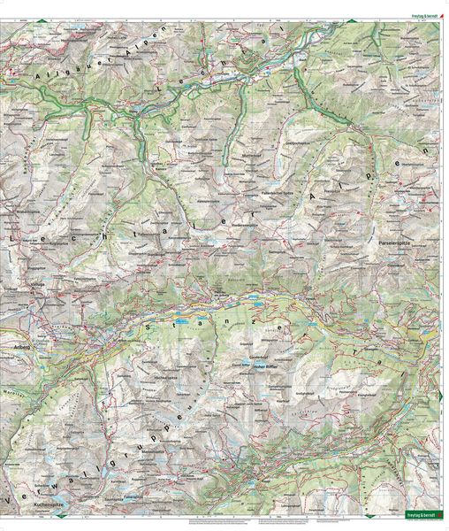 Produktbild: Freytag & berndt Wanderkarte WK 5504 Arlberg, Lech 1:35.000