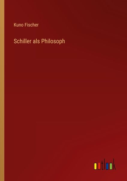Produktbild: Schiller als Philosoph