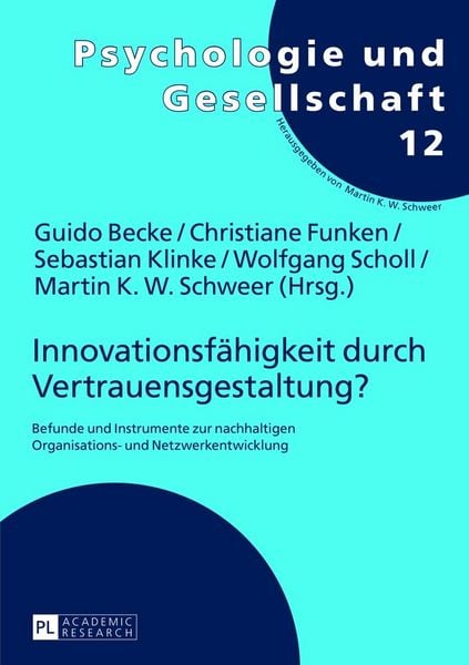 Produktbild: Innovationsf&auml;higkeit durch Vertrauensgestaltung?
