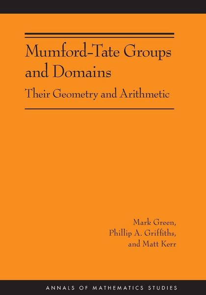 Produktbild: Mumford-Tate Groups and Domains