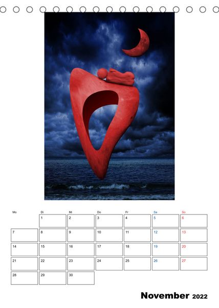 Produktbild: Phantastischer Realismus - Neue Welten (tischkalender 2022 Din A5 Hoch)