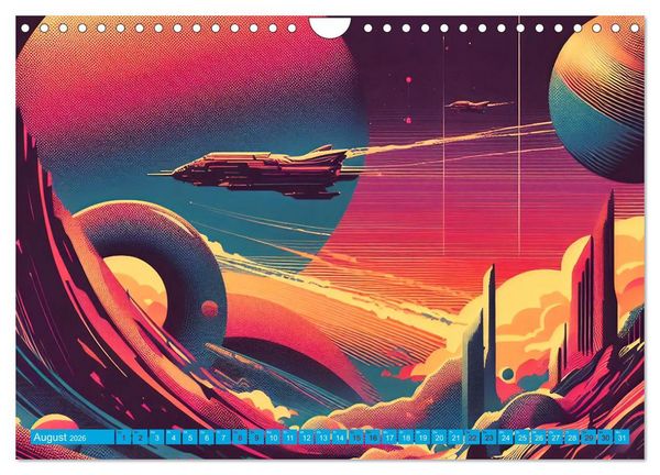 Produktbild: Utopia (Wandkalender 2026 DIN A4 quer), CALVENDO Monatskalender