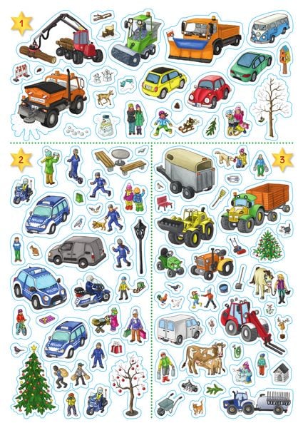 Produktbild: Mein Sticker-Adventskalender
