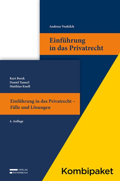 Produktbild: Kombipaket Einf&uuml;hrung in das Privatrecht: Lehrbuch und Casebook
