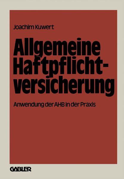 Produktbild: Allgemeine Haftpflichtversicherung