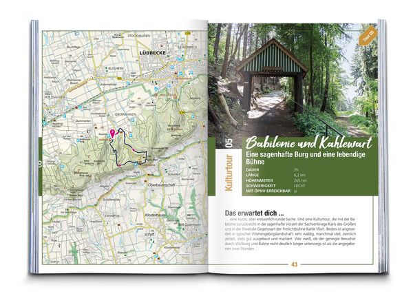 Produktbild: KOMPASS Endlich Waldluft, Teutoburger Wald, Wiehen- & Eggegebirge