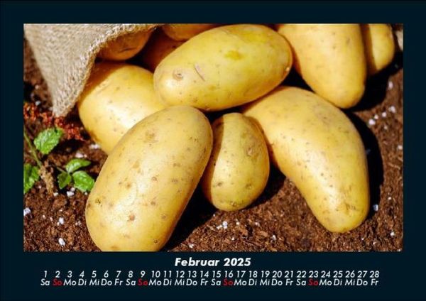 Produktbild: Gem&uuml;sekalender 2025 Fotokalender DIN A5