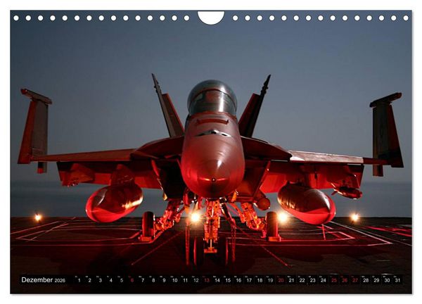Produktbild: Kampfflugzeuge USA (Wandkalender 2026 DIN A4 quer), CALVENDO Monatskalender