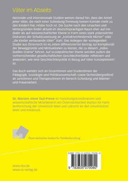 Produktbild: V&auml;ter im Abseits