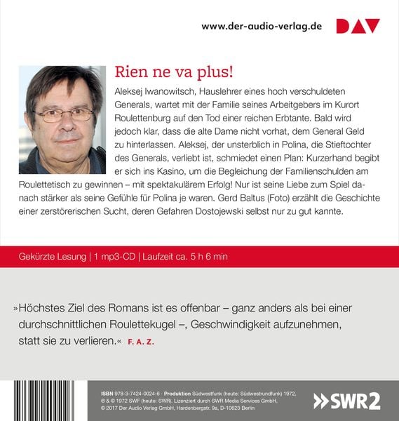 Produktbild: Der Spieler