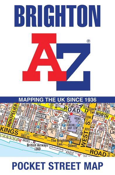 Produktbild: Brighton A-Z Pocket Street Map