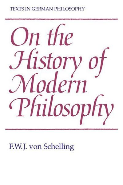 Produktbild: On the History of Modern Philosophy