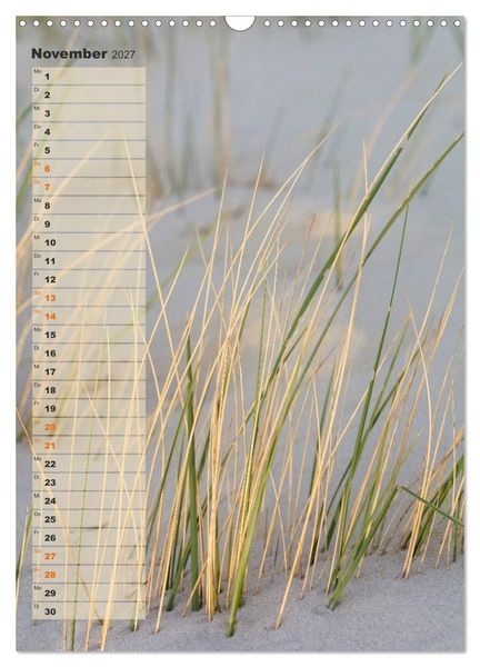 Produktbild: Zwischen D&uuml;nen und Watt / Geburtstagskalender (Wandkalender 2027 DIN A3 hoch), CALVENDO Monatskalender