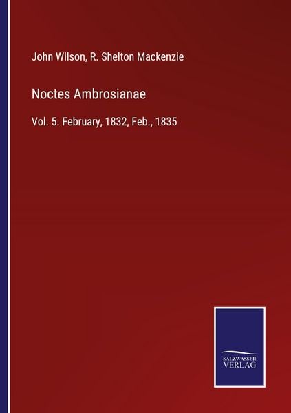Produktbild: Noctes Ambrosianae
