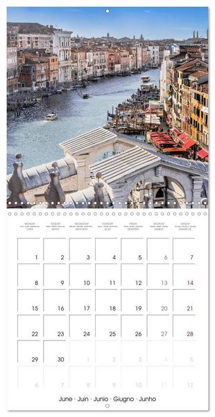 Produktbild: Venice - Magic of the Serinissima (Wall Calendar 2026 12 &times; 12 Inch) CALVENDO 12 Month Wall Calendar