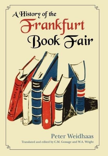 Produktbild: A History of the Frankfurt Book Fair